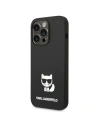 Wholesale Karl Lagerfeld KLHCP14XSLCTBK Apple iPhone 14 Pro Max hardcase black Silicone Choupette Body - KLD1079 - {ean13} - Hurt