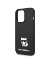Wholesale Karl Lagerfeld KLHCP14XSLCTBK Apple iPhone 14 Pro Max hardcase black Silicone Choupette Body - KLD1079 - {ean13} - Hurt