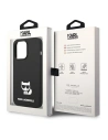 Wholesale Karl Lagerfeld KLHCP14XSLCTBK Apple iPhone 14 Pro Max hardcase black Silicone Choupette Body - KLD1079 - {ean13} - Hurt