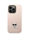 Hurtownia GSM - Etui Karl Lagerfeld KLHCP14XSLCTPI Apple iPhone 14 Pro Max hardcase roz cu lumină/pink deschis Silicone Choupette Body - KLD1080 - {ean13} - Hurt