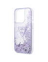 Wholesale Guess GUHCP14XLFCTPU Apple iPhone 14 Pro Max purple hardcase Liquid Glitter Palm Collection - GUE2066 - {ean13} - Hurt