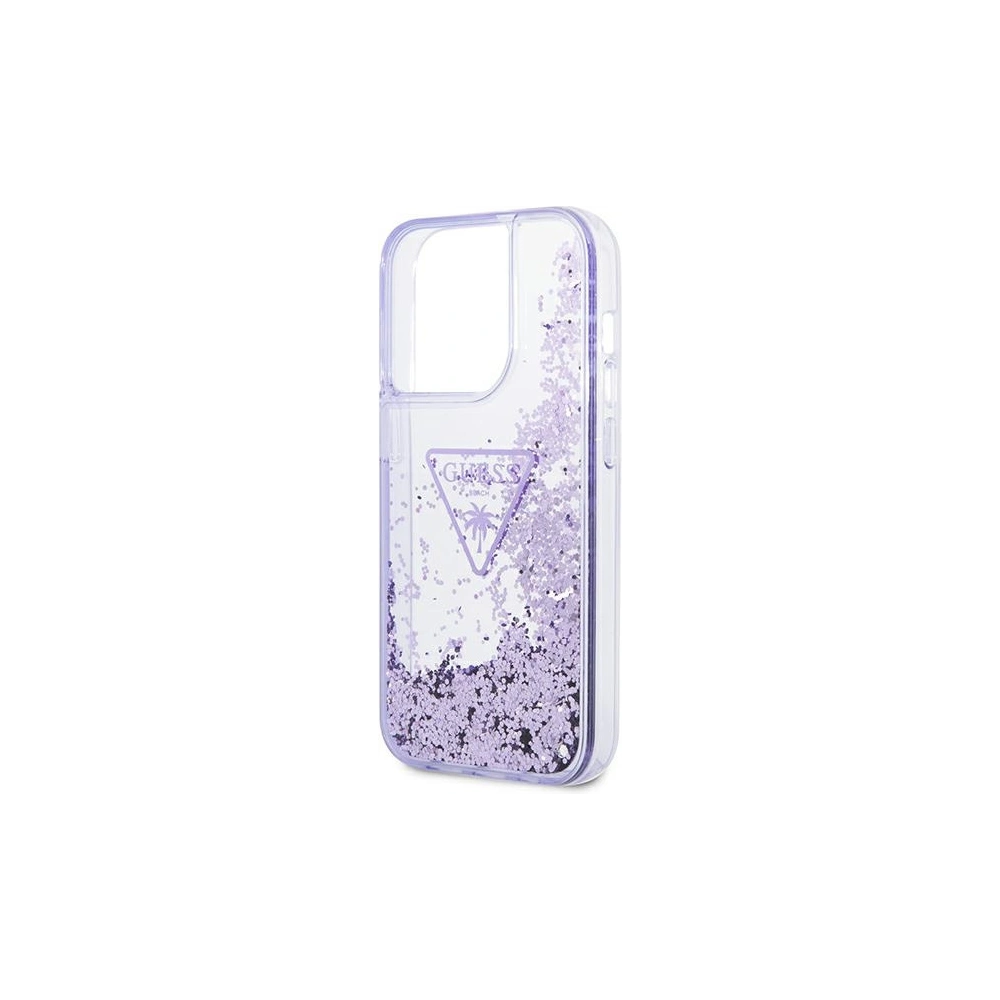 Hurtownia GSM - Etui Guess GUHCP14XLFCTPU Apple iPhone 14 Pro Max violet/hardcase Liquid Glitter Palm Collection - GUE2066 - {ean13} - Hurt