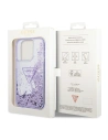 Wholesale Guess GUHCP14XLFCTPU Apple iPhone 14 Pro Max purple hardcase Liquid Glitter Palm Collection - GUE2066 - {ean13} - Hurt