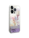 Hurtownia GSM - Etui Guess GUHCP14XLFLSU Apple iPhone 14 Pro Max fioletowy/purple hardcase Flower Liquid Glitter - GUE2067 - {ean13} - Hurt