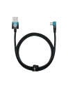 Kabel kątový Baseus MVP 2 Elbow USB-A - USB-C 1m PD 100W 5A modrý