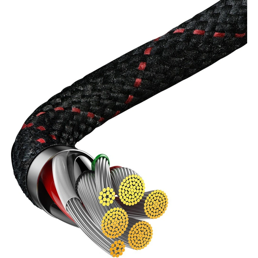 Hurtownia GSM - Kabel úhlový Baseus MVP 2 Elbow USB-A - USB-C 2m PD 100W 5A červený - BSU3567 - {ean13} - Hurt