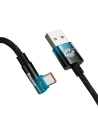 Hurtownia GSM - Kabel kątový Baseus MVP 2 Elbow USB-A - USB-C 2m PD 100W 5A modrý - BSU3568 - {ean13} - Hurt