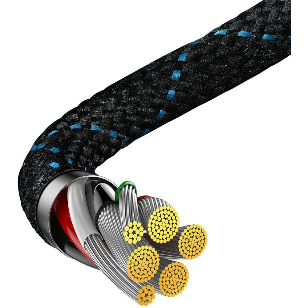 Hurtownia GSM - Kabel kątowy Baseus MVP 2 Elbow USB-A - USB-C 2m PD 100W 5A niebieski - BSU3568 - {ean13} - Hurt