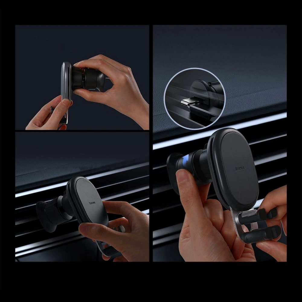 Hurtownia GSM - Uchwyt samochodowy Baseus Car Holder Stable Gravitational schwarz - BSU3569 - {ean13} - Hurt