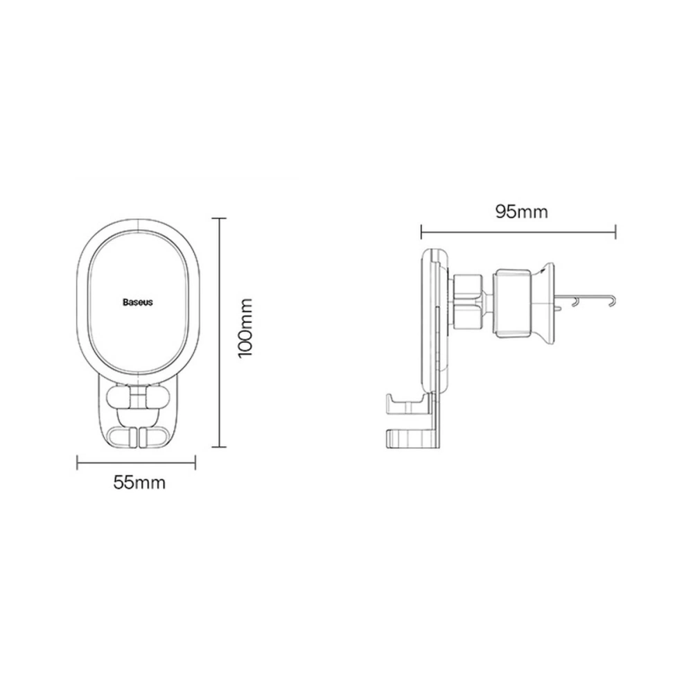 Hurtownia GSM - Uchwyt samochodowy Baseus Car Holder Stable Gravitational schwarz - BSU3569 - {ean13} - Hurt