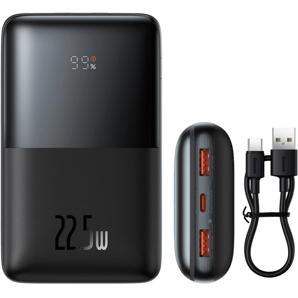 Hurtownia GSM - Powerbank Baseus Bipow Pro 20000mAh 22.5W + cablu USB-A - USB-C 3A 0.3m negru - BSU3570 - {ean13} - Hurt