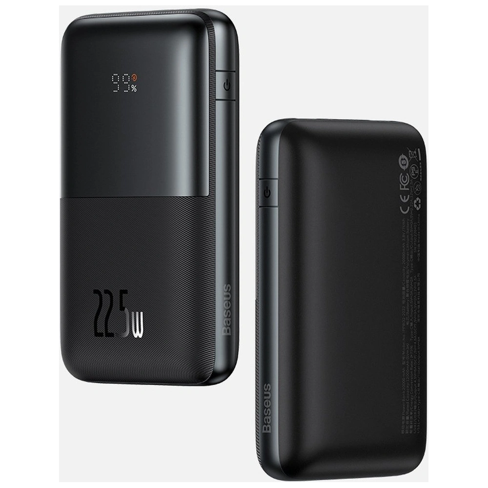 Wholesale Powerbank Baseus Bipow Pro 20000mAh 22.5W + USB-A - USB-C cable 3A 0.3m black - BSU3570 - {ean13} - Hurt