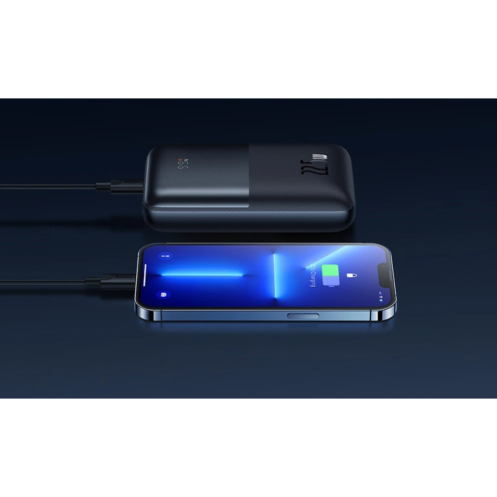 Hurtownia GSM - Powerbank Baseus Bipow Pro 20000mAh 22.5W + kabel USB-A - USB-C 3A 0.3m černý - BSU3570 - {ean13} - Hurt