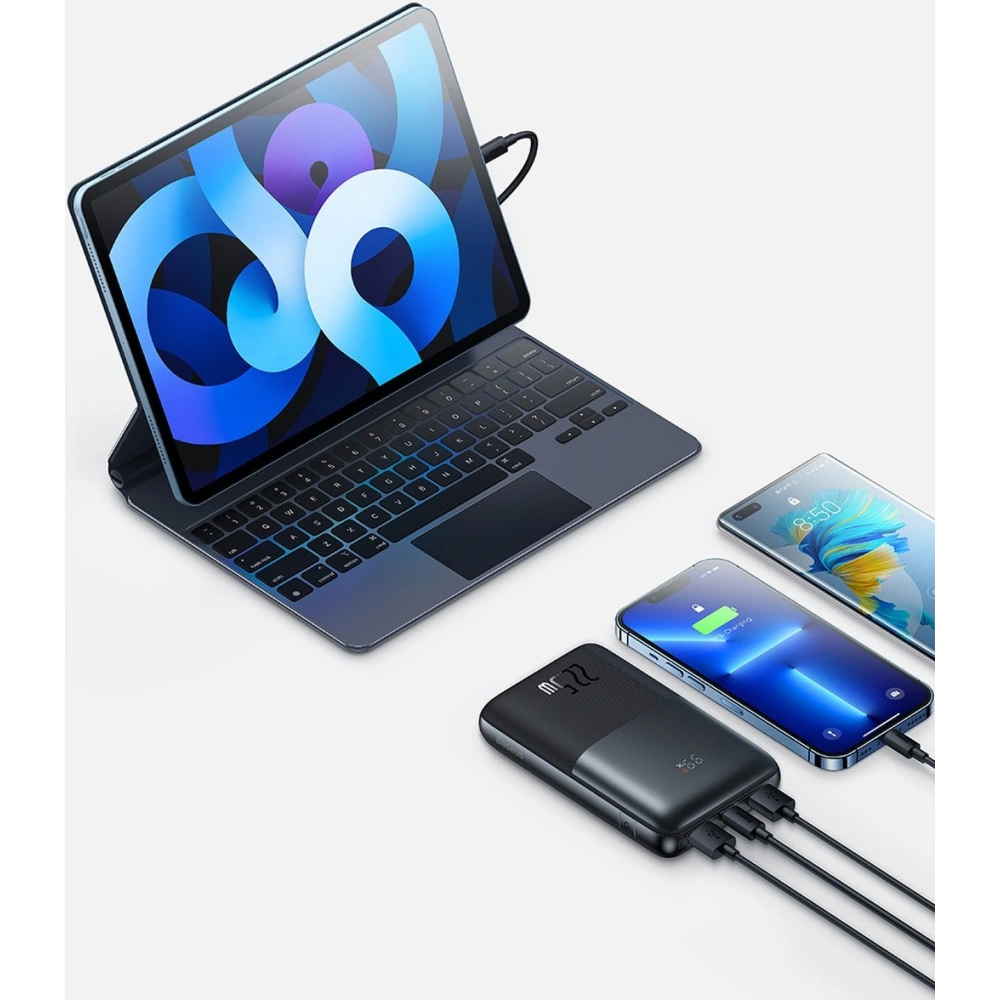 Hurtownia GSM - Powerbank Baseus Bipow Pro 20000mAh 22.5W + USB-A - USB-C 3A kábel 0.3m fekete - BSU3570 - {ean13} - Hurt