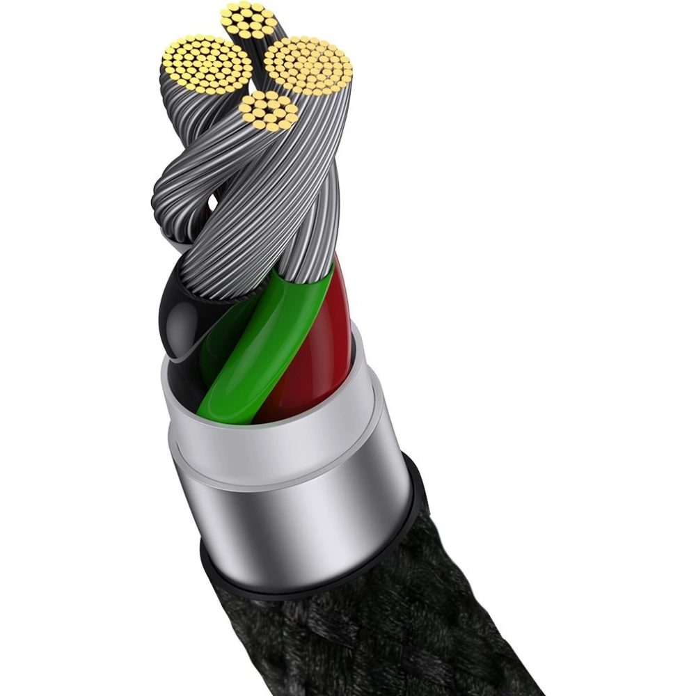 Hurtownia GSM - Kábel szögletes Baseus MVP 2 Elbow USB-A - Lightning 1m 2.4A fekete - BSU3571 - {ean13} - Hurt