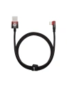 Kabel kątový Baseus MVP 2 Elbow USB-A - Lightning 1m 2.4A červený