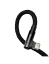 Hurtownia GSM - Kabel kątový Baseus MVP 2 Elbow USB-A - Lightning 2m 2.4A černý - BSU3573 - {ean13} - Hurt