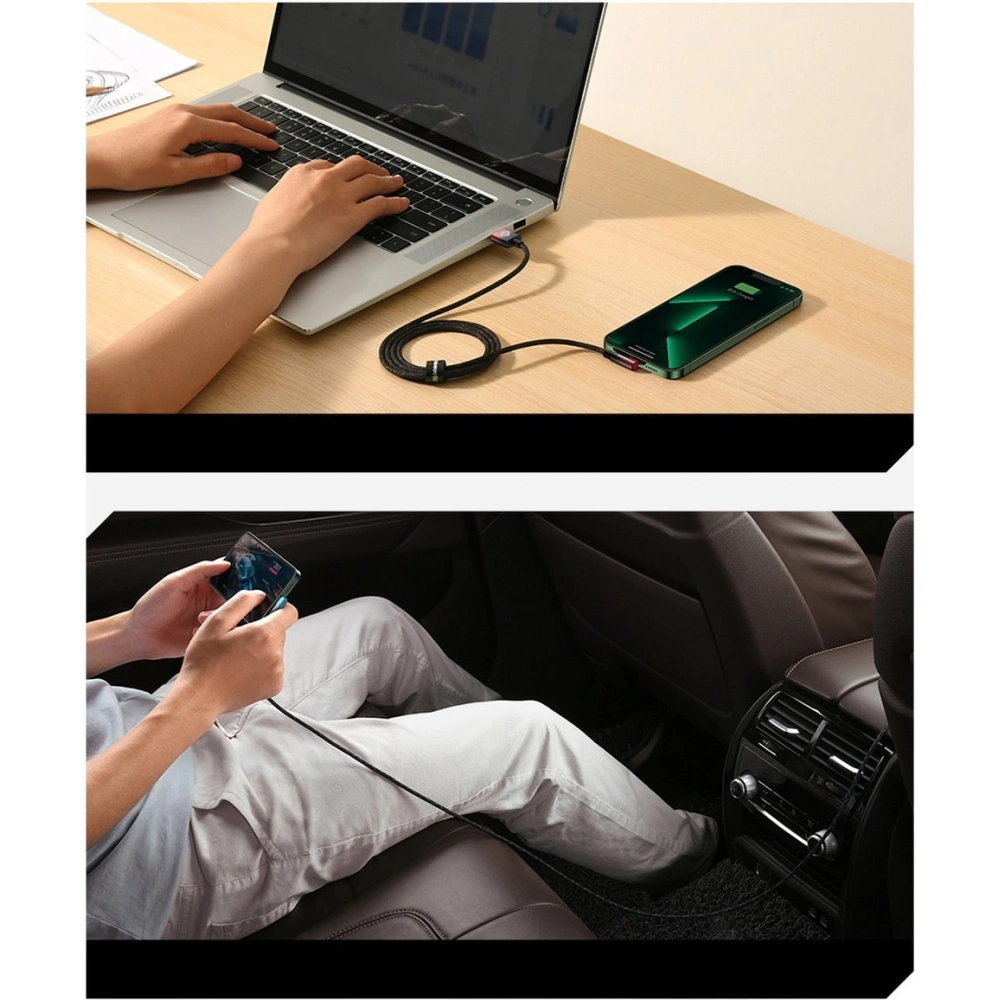 Wholesale Baseus MVP 2 Elbow USB-A - Lightning angle cable 2m 2.4A red - BSU3574 - {ean13} - Hurt