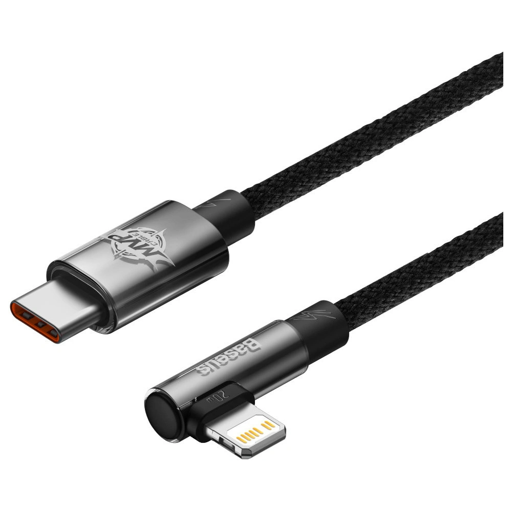 Hurtownia GSM - Cablul unghiular Baseus MVP 2 Elbow USB-C - Lightning PD 2m 20W negru - BSU3575 - {ean13} - Hurt