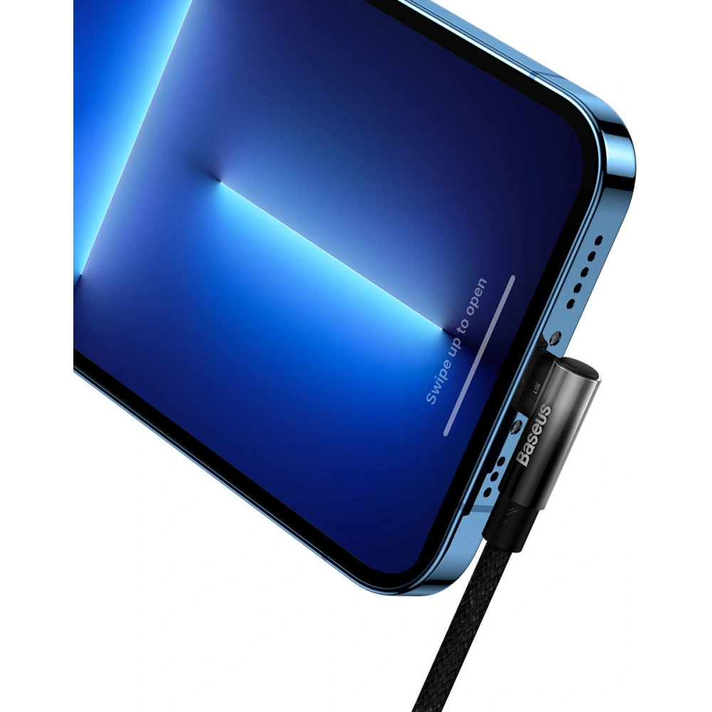 Hurtownia GSM - Cablul unghiular Baseus MVP 2 Elbow USB-C - Lightning PD 2m 20W negru - BSU3575 - {ean13} - Hurt