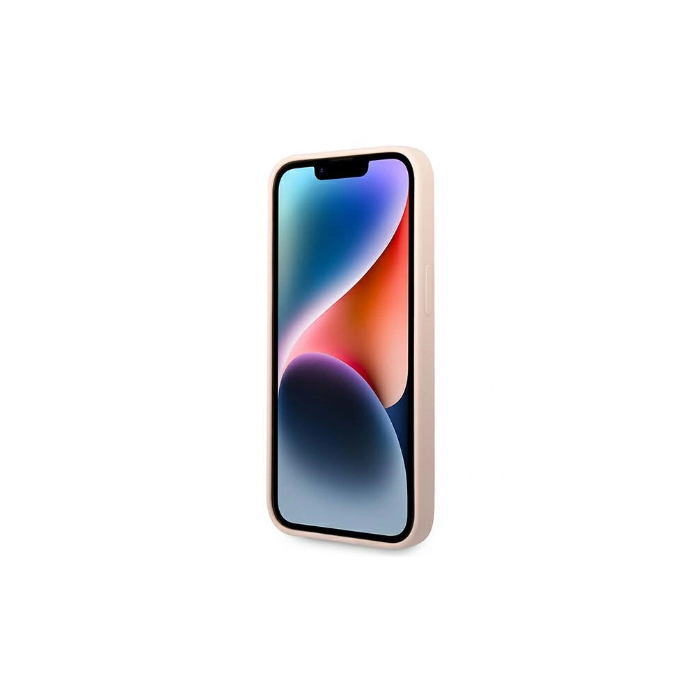 Hurtownia GSM - Case Karl Lagerfeld KLHMP14SSLKHLP Apple iPhone 14 Hardcase hellrosa/light pink Silikon Karls Kopf Magsafe - KLD1087 - {ean13} - Hurt