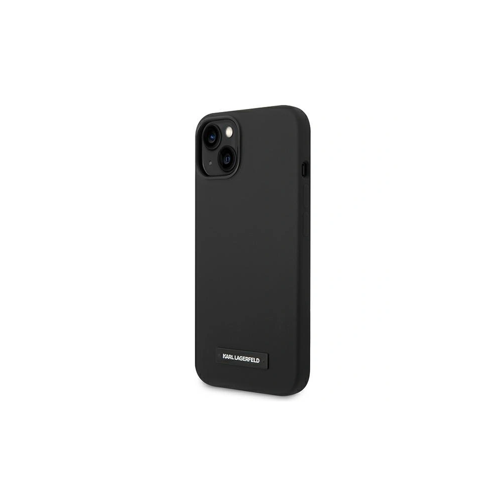 Hurtownia GSM - Case Karl Lagerfeld KLHMP14SSLMP1K Apple iPhone 14 Hardcase schwarz/black Silikon-Plakette Magsafe - KLD1088 - {ean13} - Hurt