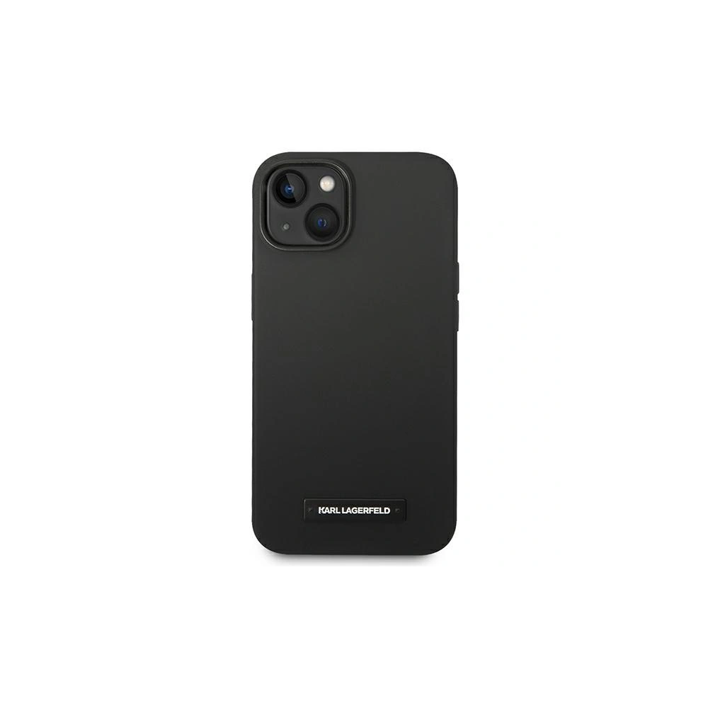 Hurtownia GSM - Case Karl Lagerfeld KLHMP14SSLMP1K Apple iPhone 14 Hardcase schwarz/black Silikon-Plakette Magsafe - KLD1088 - {ean13} - Hurt