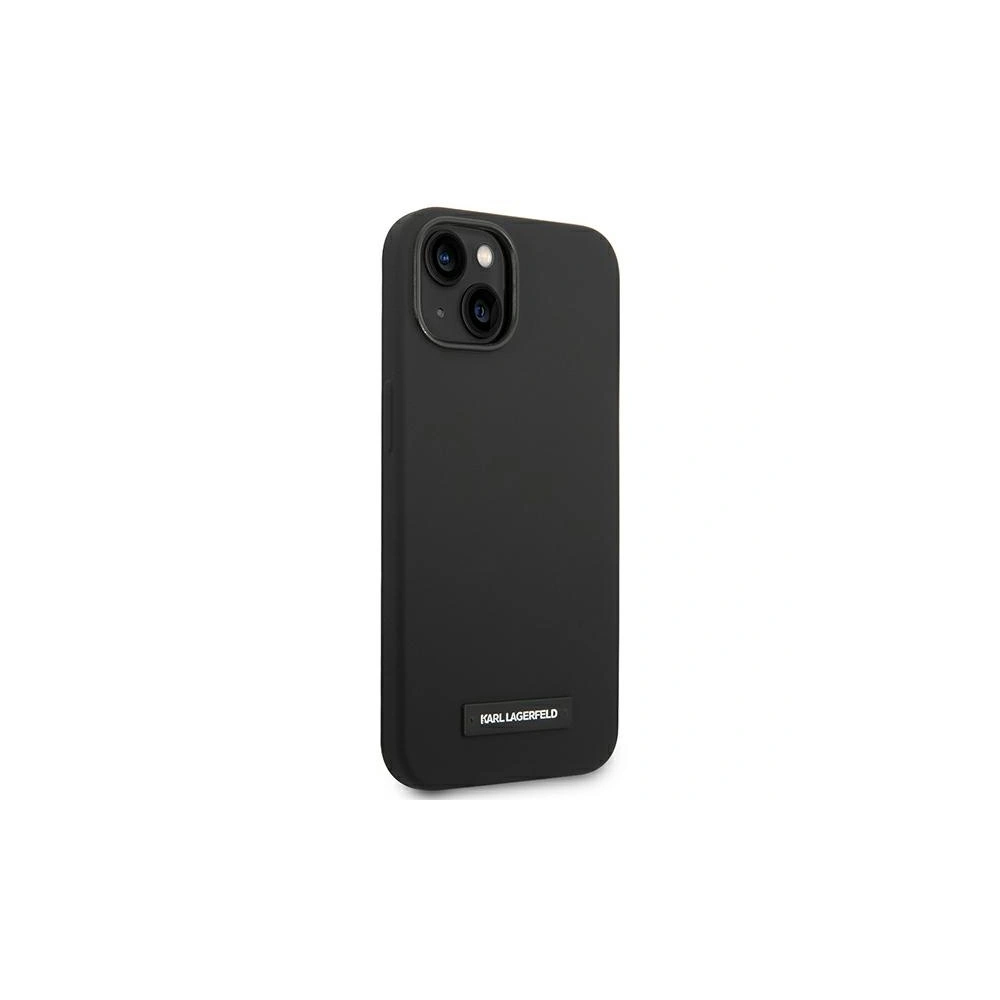 Hurtownia GSM - Case Karl Lagerfeld KLHMP14SSLMP1K Apple iPhone 14 Hardcase schwarz/black Silikon-Plakette Magsafe - KLD1088 - {ean13} - Hurt