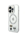 Wholesale Karl Lagerfeld KLHMP14XHKCT Apple iPhone 14 Pro Max hardcase transparent Karl & Choupette Aluminium Magsafe - KLD1089 - {ean13} - Hurt