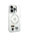 Wholesale Karl Lagerfeld KLHMP14XHKCT Apple iPhone 14 Pro Max hardcase transparent Karl & Choupette Aluminium Magsafe - KLD1089 - {ean13} - Hurt