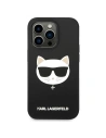 Wholesale Karl Lagerfeld KLHMP14XSLCHBK Apple iPhone 14 Pro Max hardcase black Silicone Choupette Head Magsafe - KLD1090 - {ean13} - Hurt
