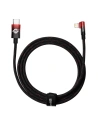 Kabel kątowy Baseus MVP 2 Elbow USB-C - Lightning PD 2m 20W czerwony