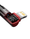 Hurtownia GSM - Kábel szögletes Baseus MVP 2 Elbow USB-C - Lightning PD 2m 20W piros - BSU3576 - {ean13} - Hurt