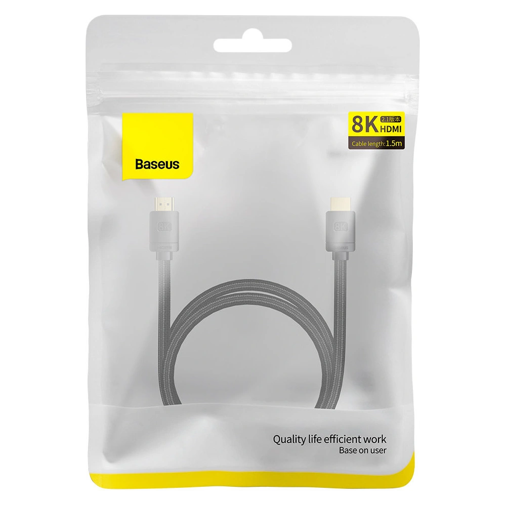Hurtownia GSM - HDMI 2.1 Kabel Baseus High Definition Serie 8K 60Hz 1,5m schwarz - BSU3577 - {ean13} - Hurt