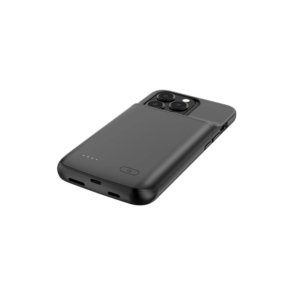 Hurtownia GSM - Etui Tech-Protect Powercase 5000mah Apple iPhone iPhone 14 Plus / 15 Plus Negru - THP1387 - {ean13} - Hurt