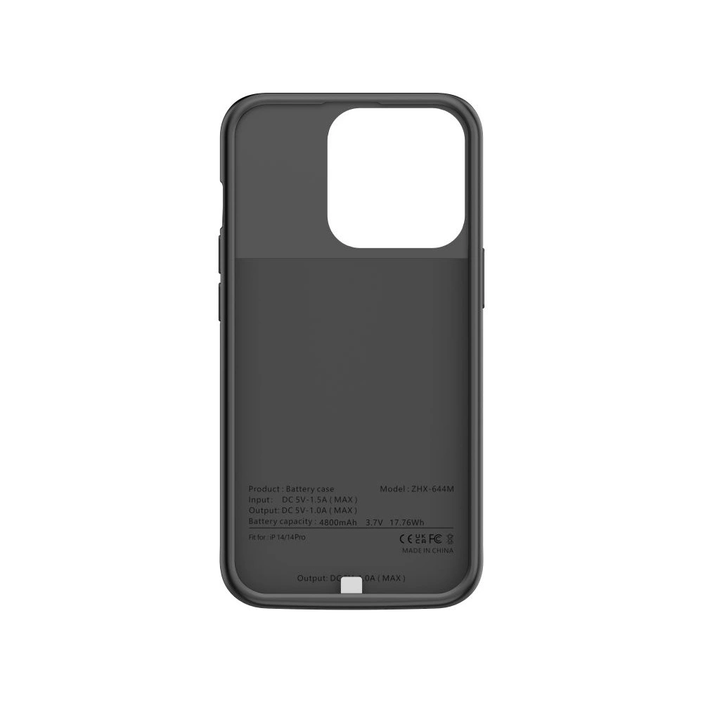 Hurtownia GSM - Etui Tech-Protect Powercase 5000mah Apple iPhone iPhone 14 Plus / 15 Plus Negru - THP1387 - {ean13} - Hurt