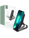 Vezeték nélküli töltő Tech-Protect QI15W-S1 Wireless Charger 15W Fekete