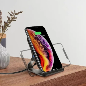 Hurtownia GSM - Vezeték nélküli töltő Tech-Protect QI15W-S1 Wireless Charger 15W Fekete - THP1388 - {ean13} - Hurt