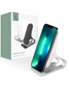 Vezeték nélküli töltő Tech-Protect QI15W-S1 Wireless Charger 15W Fehér