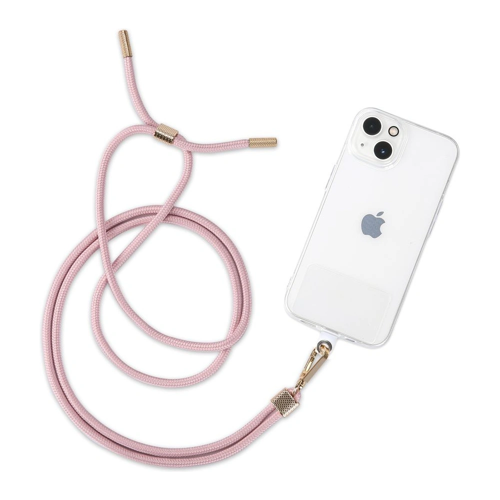 Hurtownia GSM - Telefonszíj Tech-Protect Chain 2 Univerzális Pánt Rózsaszín/Arany - THP1392 - {ean13} - Hurt