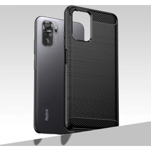 Hurtownia GSM - Case Tech-Protect TPUCarbon POCO M5s/Redmi Note 10/10s Schwarz - THP1405 - {ean13} - Hurt