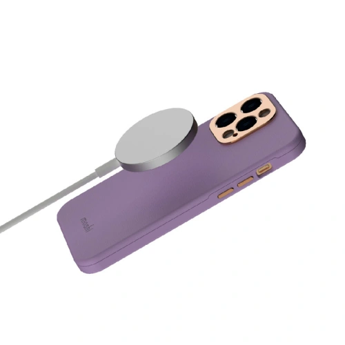 Etui Moshi Napa Slim MagSafe Apple iPhone 14 Pro Max (Lavender Purple)