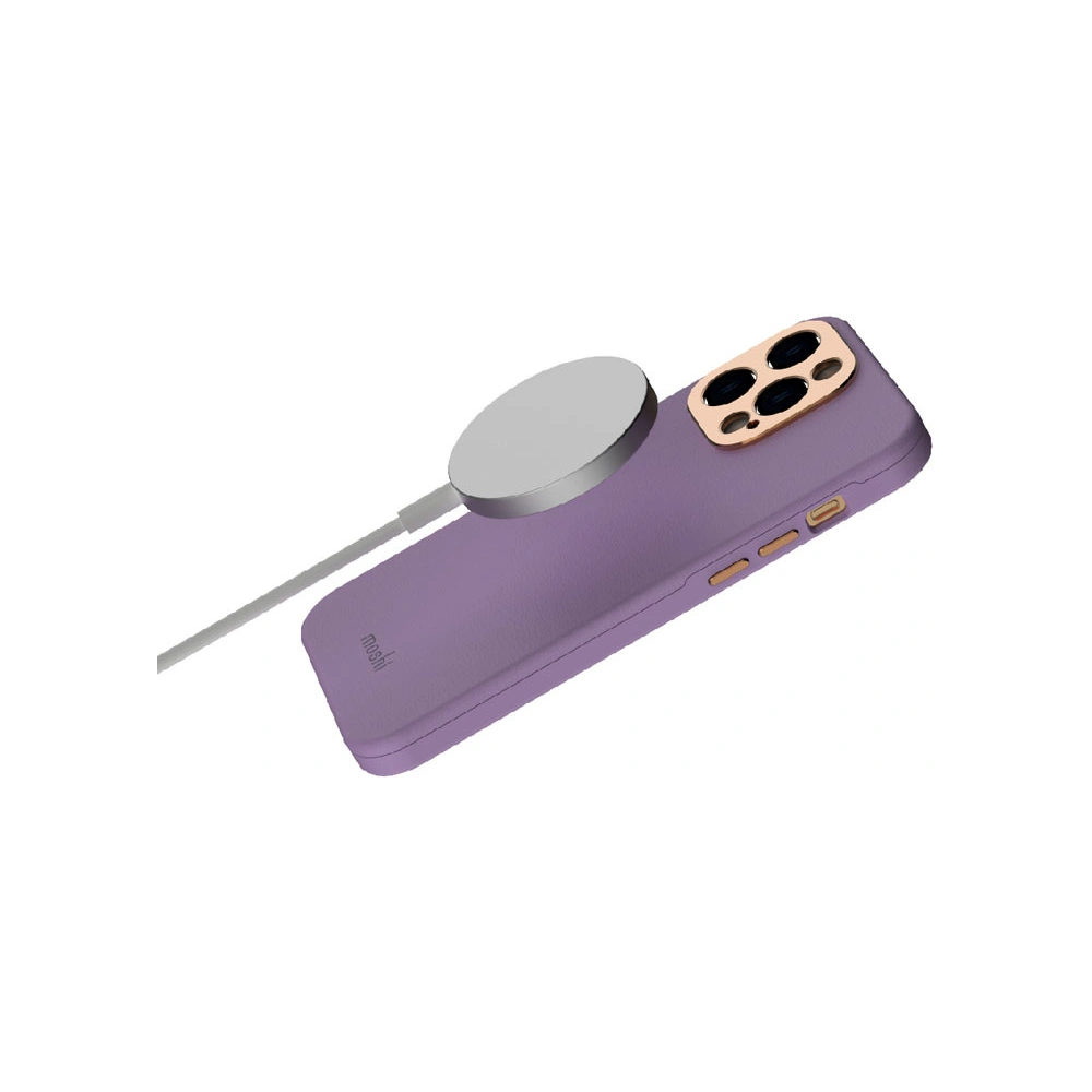 Hurtownia GSM - Etui Moshi Napa Slim MagSafe Apple iPhone 14 Pro Max (Levendula Lila) - MOSH272 - {ean13} - Hurt