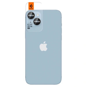 Spigen Optik.tr ez Fit Camera Protector Apple iPhone 14/14 Plus Black [2 PACK]