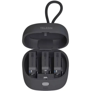 Încărcător cu powerbank de 4000mAh Telesin pentru microfonul RODE Wireless GO I / II (TE-WMB-001)
