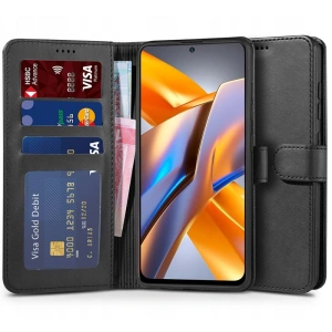 Hurtownia GSM - Etui Tech-Protect Wallet POCO M5s/Redmi Note 10/10s Fekete - THP1406 - {ean13} - Hurt
