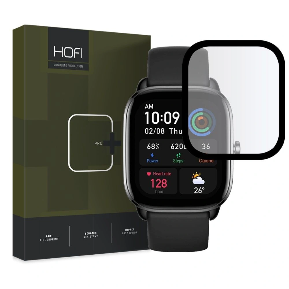 Hurtownia GSM - Hibrid üveg Hofi Hybrid Pro+ Amazfit GTS 4 Mini Fekete - HOFI284 - {ean13} - Hurt