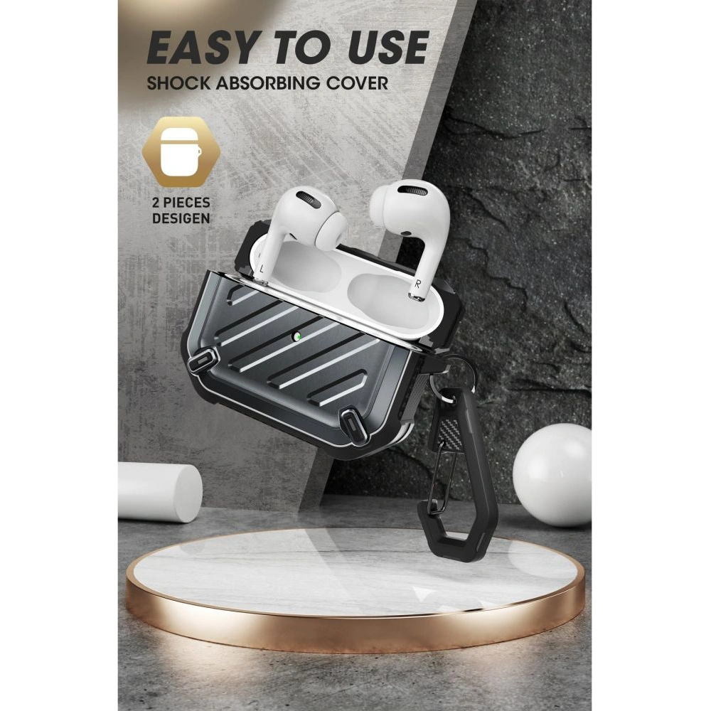 Hurtownia GSM - Etui Supcase Unicorn Beetle Pro Apple AirPods Pro 2/1 Černá - SPC297 - {ean13} - Hurt