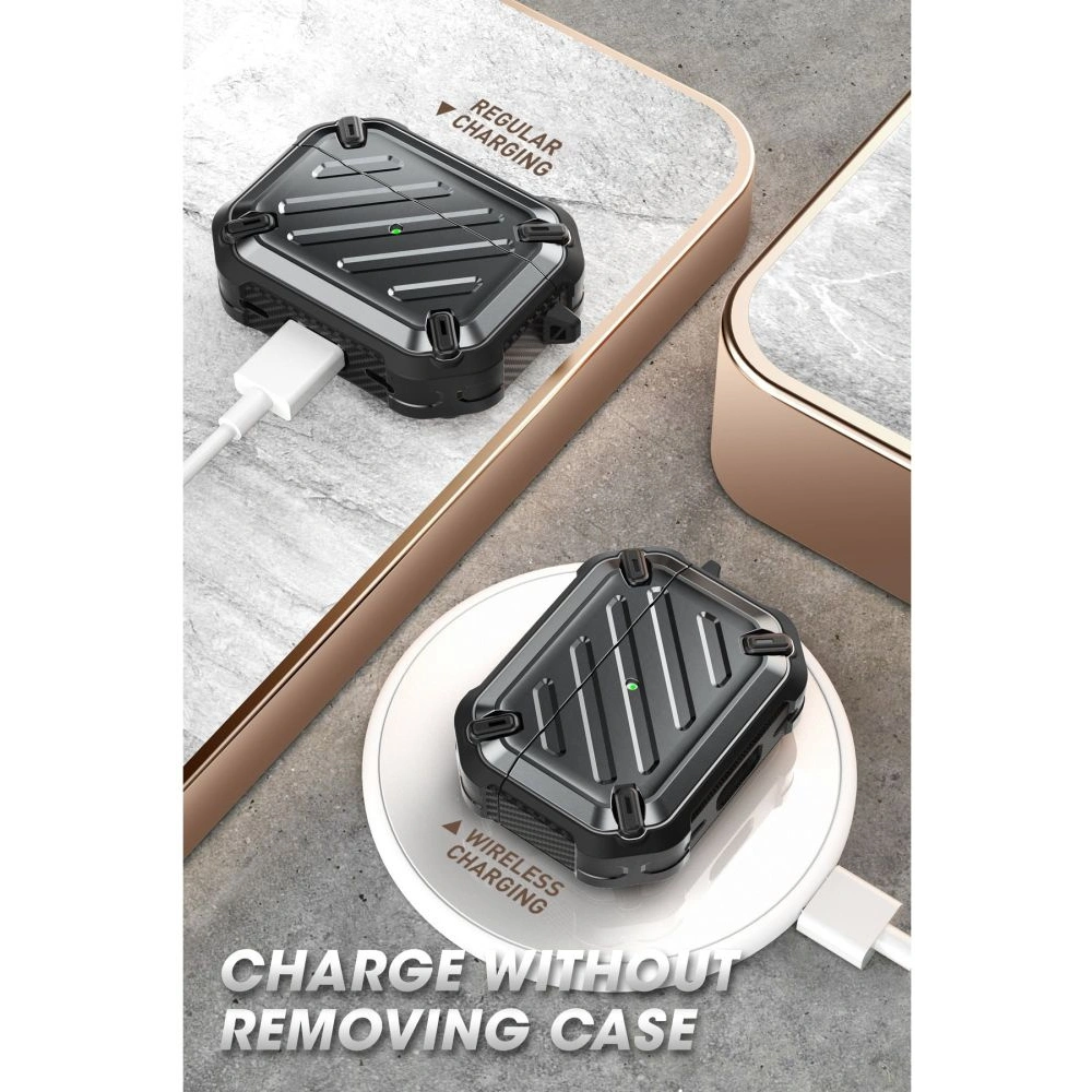 Hurtownia GSM - Etui Supcase Unicorn Beetle Pro Apple AirPods Pro 2/1 Black - SPC297 - {ean13} - Hurt