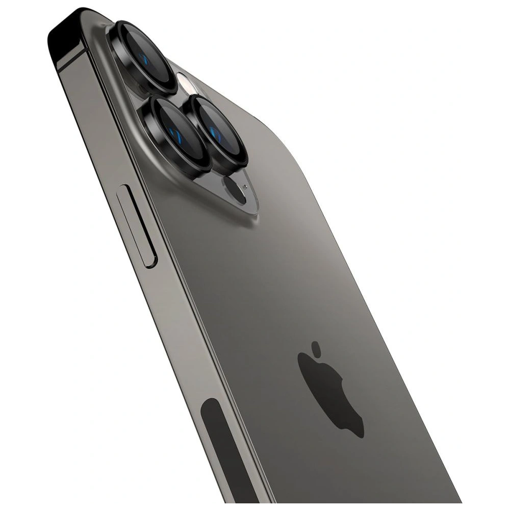 Hurtownia GSM - Sticlă securizată pentru aparat Spigen Optik.tr ez Fit Camera Protector Apple iPhone 14 Pro/14 Pro Max Negru [2 PACK] - SPN2530 - {ean13} - Hurt